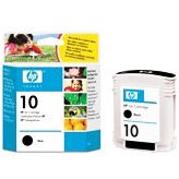 Atramentowe wk�ady drukuj�ce HP, Czarny wk�ad HP nr 10 (69 ml), C4844AE